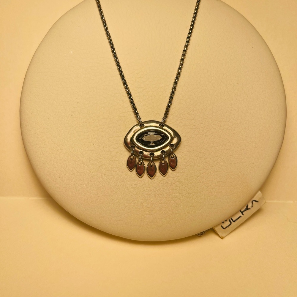 UNOde50 EVIL EYE SWAROVSKI CRYSTAL NECKLACE